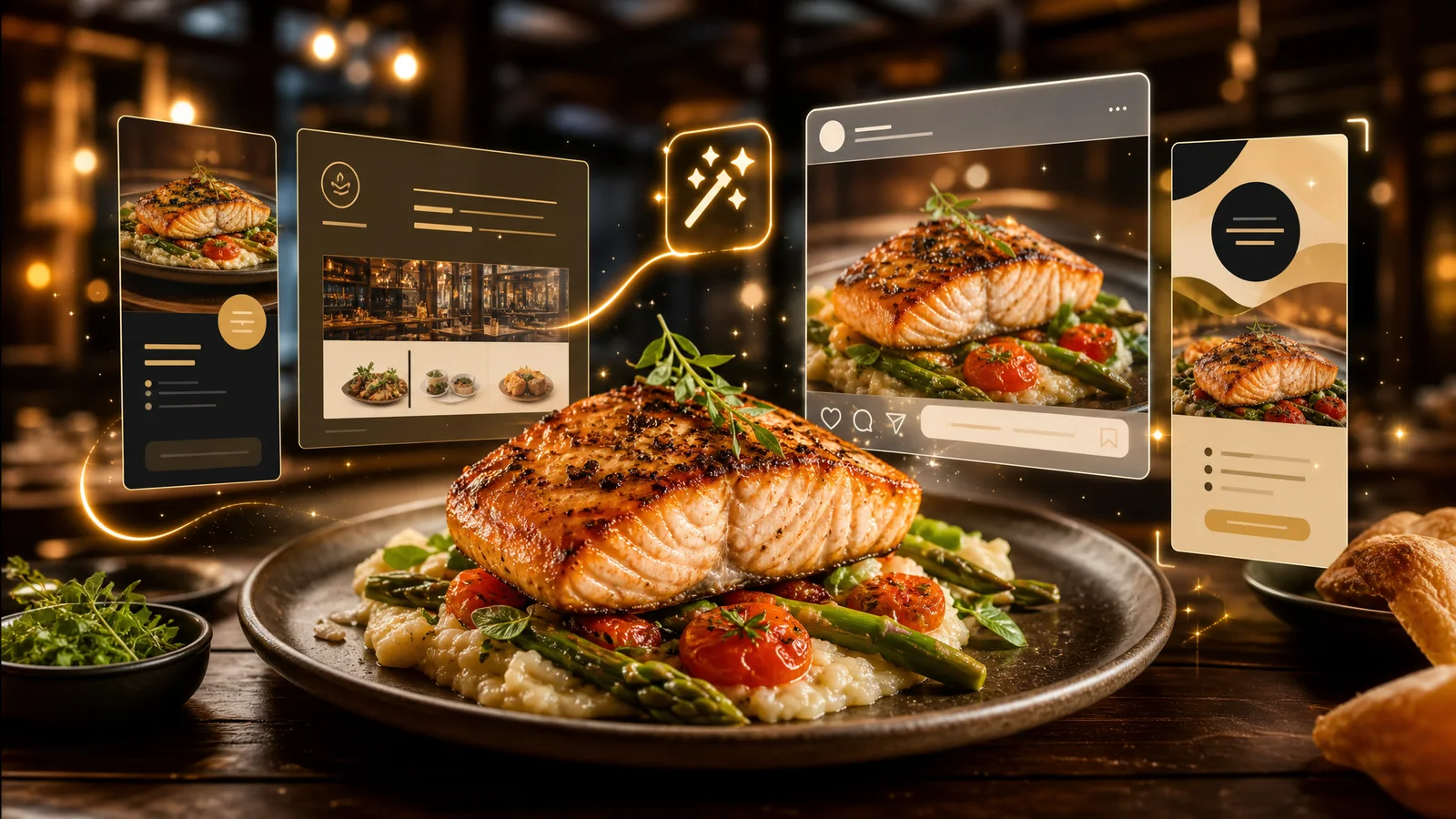 Restaurant Promo Image Generator featured image.